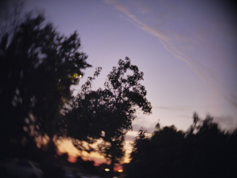 a fence view
